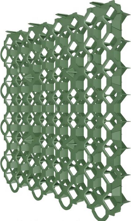 Actual product image Green Split Plastic lawn grids (4 x)