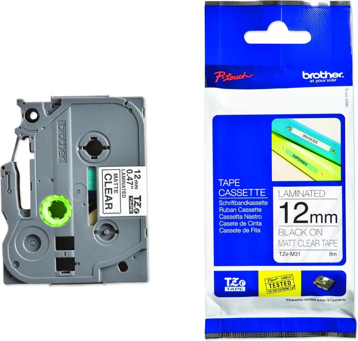Produktbild Brother P-Touch (1.20 cm, Schwarz)