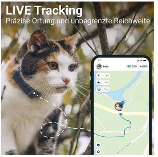Immagine prodotto Tractive GPS Mini (Taglia unica, Gatto, Generale)