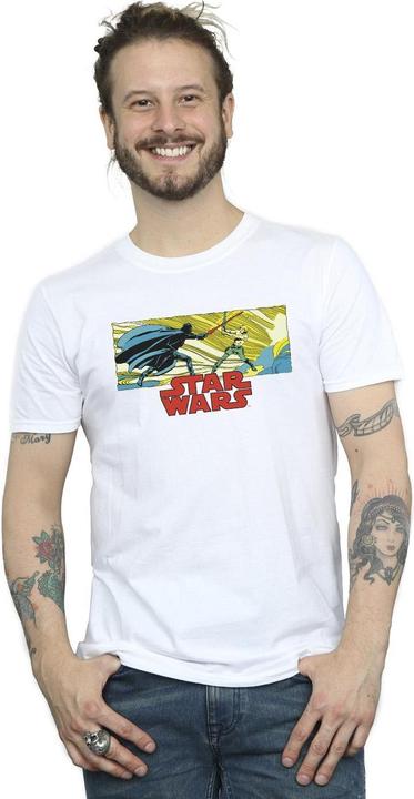 Produktbild Star Wars Comic Strip Luke And Vader TShirt (4XL)