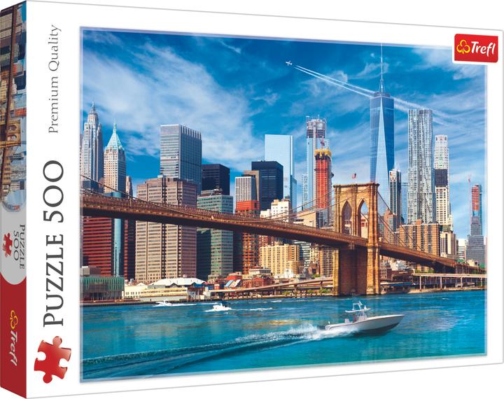 Produktbild Trefl Premium Puzzle 500 Teile - New York Skyl (500 Teile)