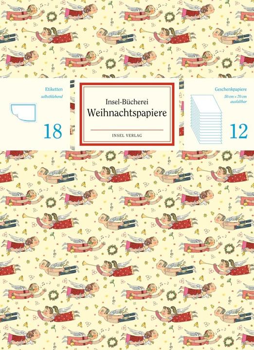 Produktbild Bücherei Weihnachtspapiere (Geschenkpapier)