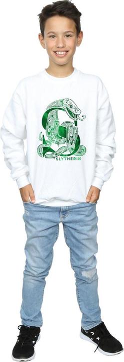 Immagine prodotto Slytherin Snake Felpa Ragazzi (140, 146)