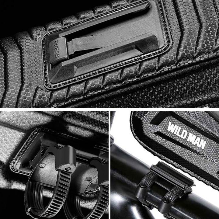Image du produit Wildman Sacoche de vélo E10S, volume total 1L (1 l, Sacoche de guidon)