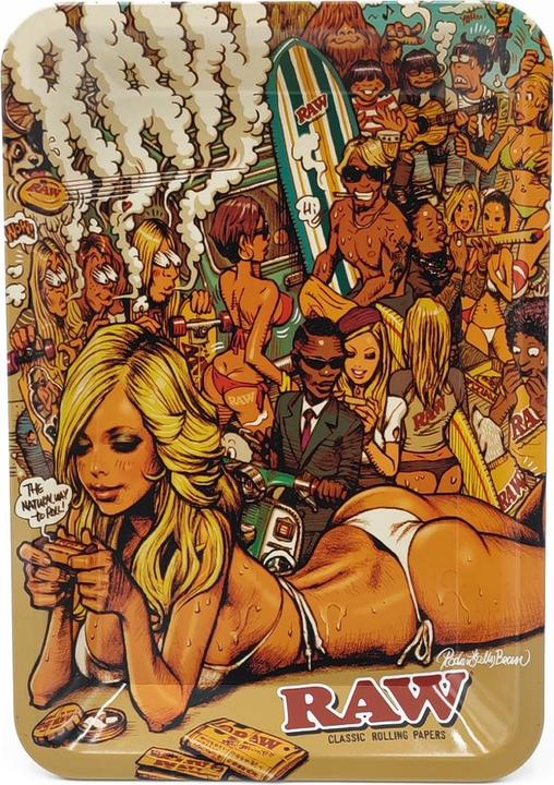 Produktbild RAW x RJB Summer Beach Rolling Tray S 125 x 180mm