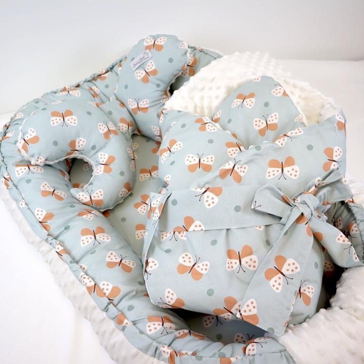 Produktbild Baby-Nest Komplettes 4er Set Premium Butterflies