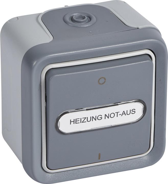 Produktbild Legrand Plexo Classic Feuchtraum Aufputz Heizung Not-Aus 2-polig