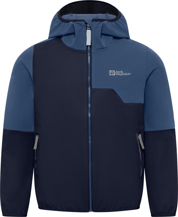 Actual product image Jack Wolfskin Turbulence Hooded Jkt K (140)