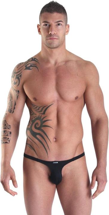 Produktbild Look Me schwarzer Männer Ministring Cardio (S)