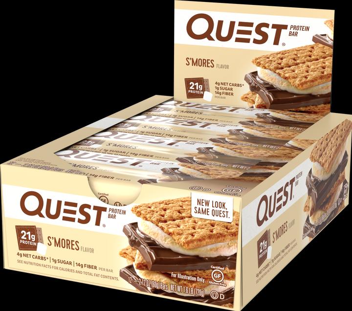 Actual product image Quest S'mores (Smores, 12 pcs., 720 g)