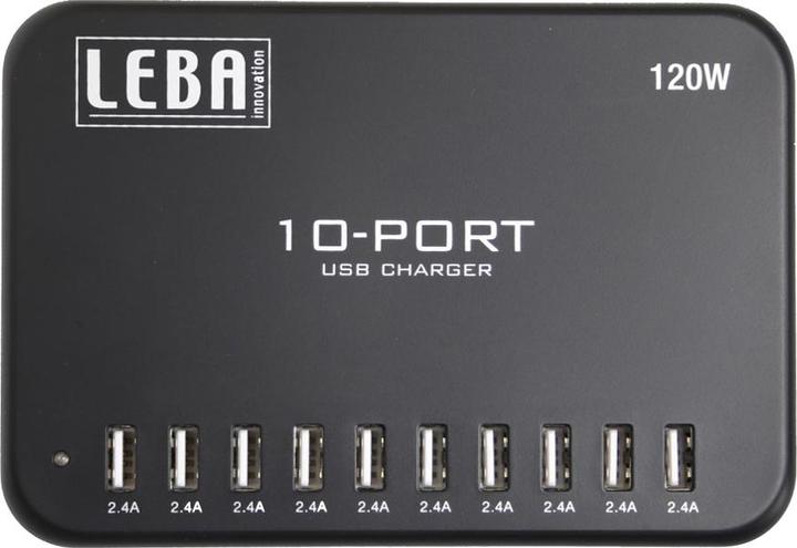 Productafbeelding Leba NoteCharge 10 poorten USB A (120 W)