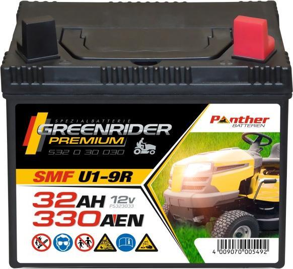 Immagine prodotto Panther Batterien Batteria per trattorini AGM 53030 12V 32Ah (12 V, 32 Ah)