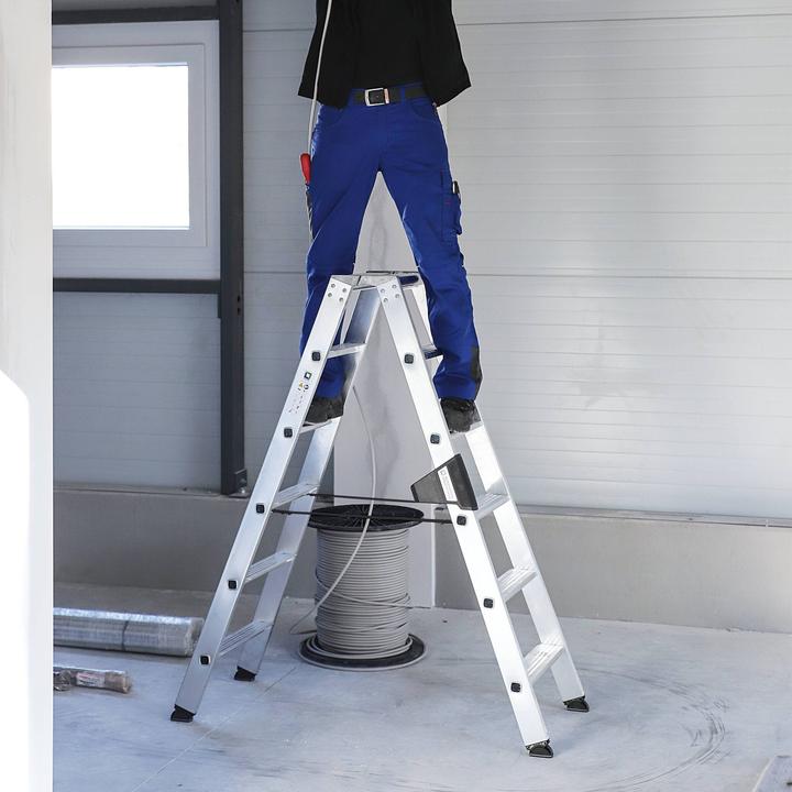 Actual product image Munk Stepladder with steps, double-sided access 2x9 steps (Stepladder, 7.30 cm)