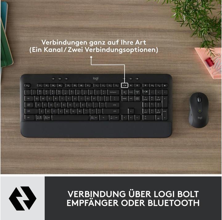 Actual product image Logitech MK650 Signature for Business (US, Wireless)