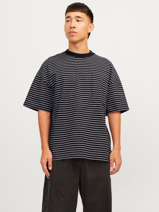 Produktbild Jack & Jones Gestreift Rundhals T-shirt T-shirt (XS)