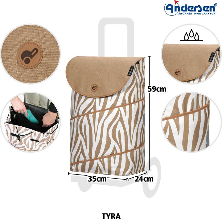 Actual product image Andersen Royal Shopper Tyra