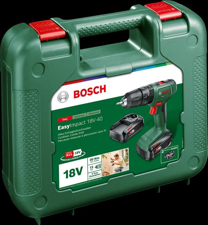 Image du produit Bosch Home & Garden EasyImpact 18V-40 (Fonctionnement sur batterie)
