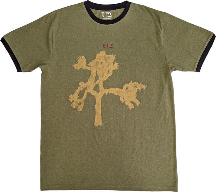 Immagine prodotto U2 Joshua Tree Europe 1987 Maglietta Suoneria Adulto Unisex (XXL)