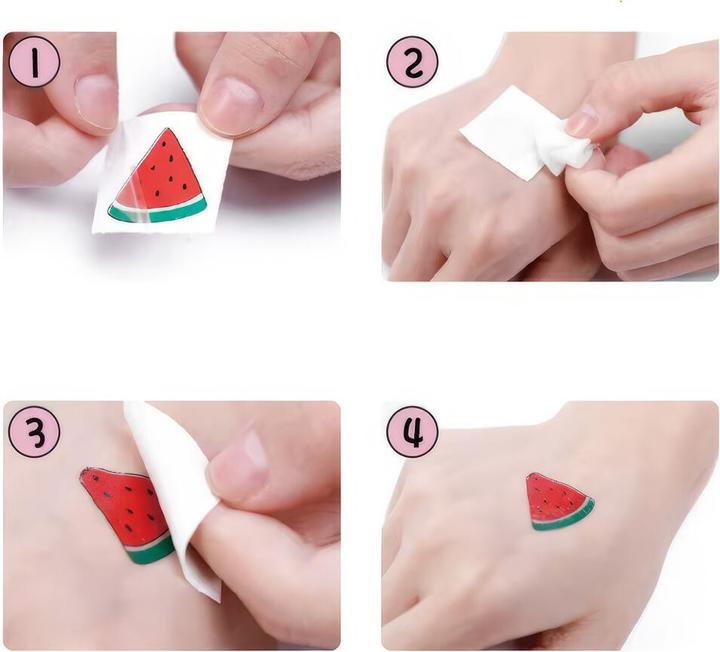 Actual product image X-Tac Piratesque tattoos kids