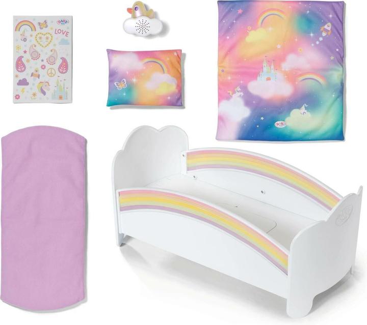 Zapf Creation BABY born Regenbogen Bett