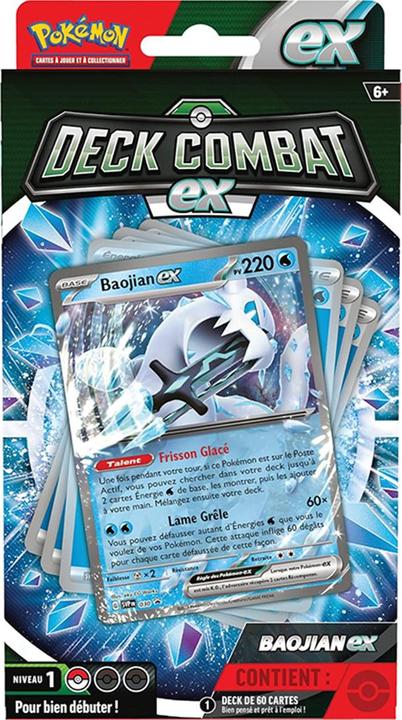 Image du produit Pokémon JCC - Deck Combat Baojian-ex ou Forgelina-ex (1x deck aléatoire) (Pont)