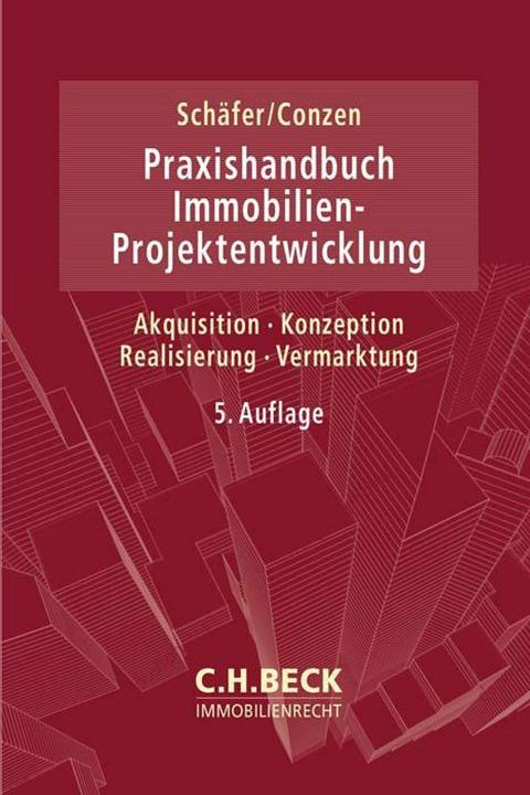 Image du produit Praxishandbuch der Immobilien-Projektentwicklung (Allemand, Stefan, Georg/Blümmua, Conzen, 2024)