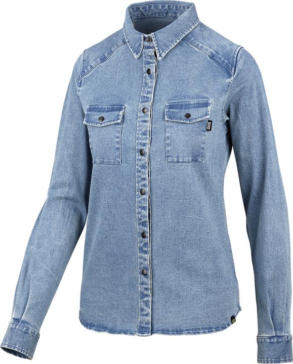 Image du produit iXS Carve Women Digger organic Hemd washed blue 42 (42)
