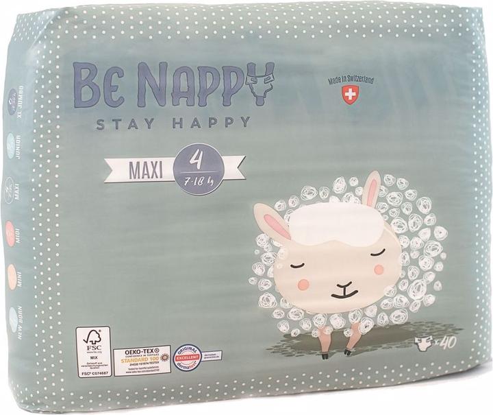 Actual product image Be Nappy diaper (Size 4, Monthly box, 160 Piece)