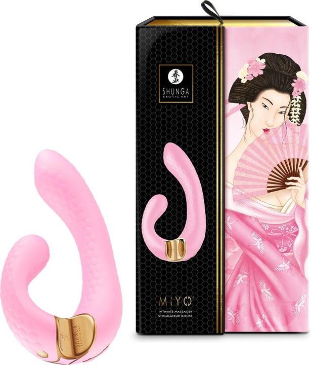 Actual product image Shunga Miyo Intimate Massager Light Pink