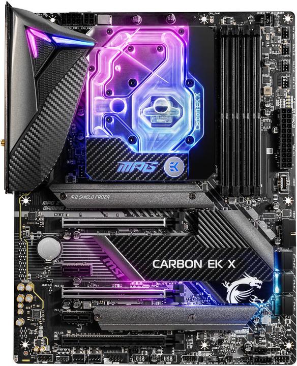 Produktbild MSI MPG Z490 CARBON EK X (LGA 1200, Intel Z490, ATX)