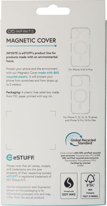 Actual product image eSTUFF INFINITE OSLO iPhone 16 Pro (Apple iPhone 16 Pro)