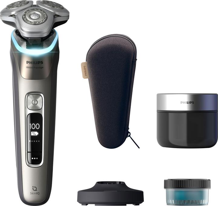 Philips i9000 Prestige XP9203/30 Elektrischer Nass- und Trockenrasierer mit SkinIQ