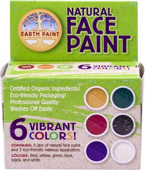 Actual product image Natural Earth Paint Natural face paint kit - 6 colours