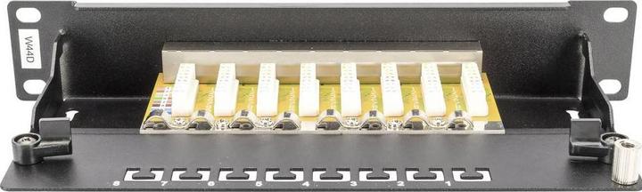 Produktbild Digitus 1HE 8-Port 10" Cat6 geschirmt schwarz