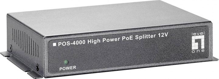 Image du produit LevelOne POS-4000 : répartiteur PoE haute puissance (Séparateur PoE)