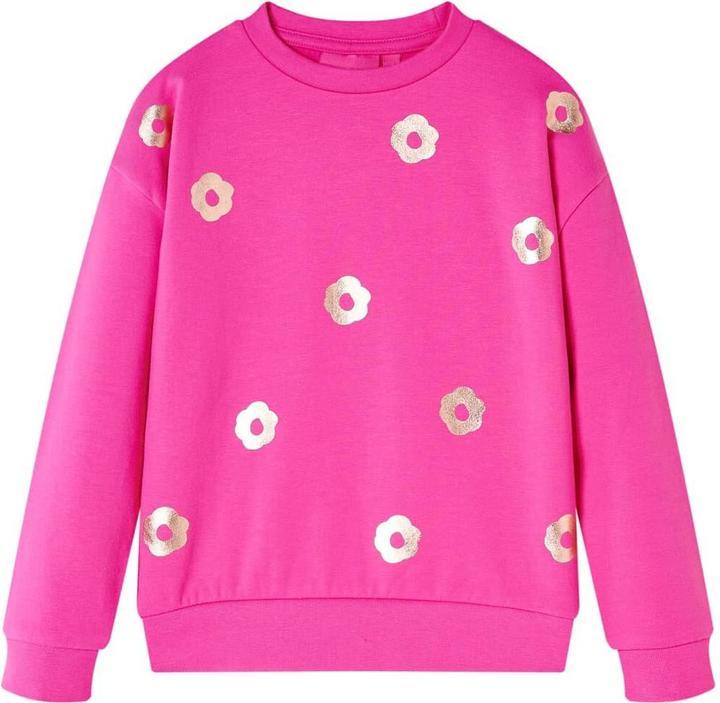 Image du produit VidaXL Sweatshirt enfant rose foncé 116,Composition : 95% coton. 5 (116)