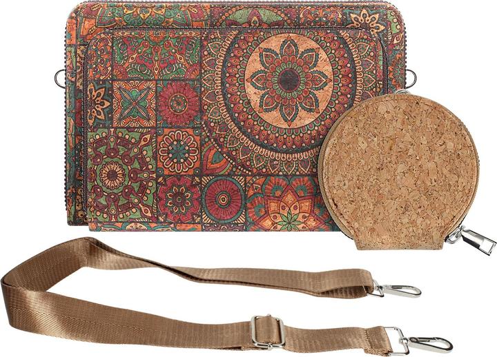 Actual product image Avizar MandalaVibe cork bag