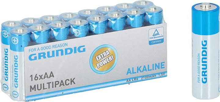 Produktbild Grundig Batt alk AA/LR6 2100mah 16pc (16 Stk., AA)