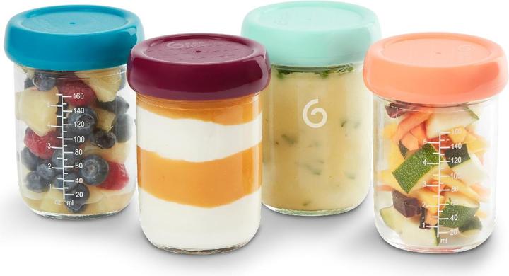 Actual product image Babymoov Glass Babybols Set of 4