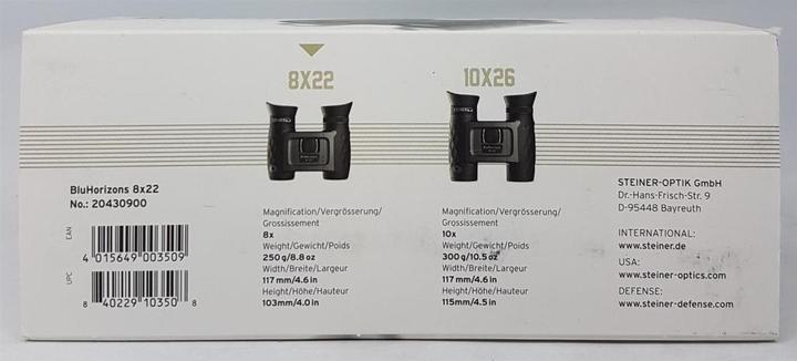 Image du produit Steiner BluHorizons (8 x, 22 mm)
