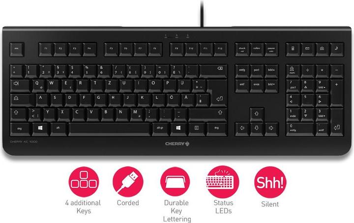 Image du produit CHERRY KC 1000 (DE, Filaire)