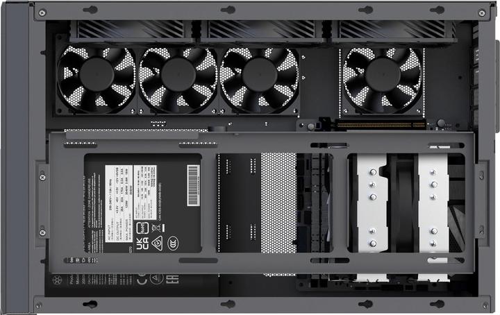Immagine prodotto Silverstone SST-SG17B (nero) (mATX, Mini-ITX, Mini-DTX)