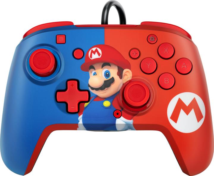 Actual product image PDP Faceoff Deluxe + Audio Mario (Switch)
