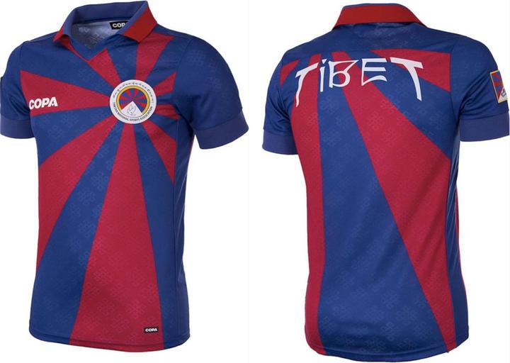 Actual product image Copa Football Tibet football shirt Tibet jersey home (L)