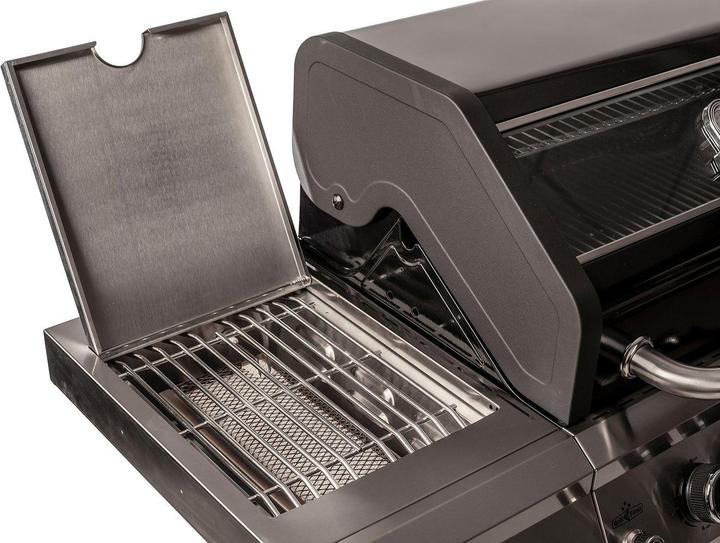Immagine prodotto Grillfürst G310G Barbecue a gas a 3 fuochi con bruciatore ad alta temperatura e griglie in ghisa (10.50 kW)
