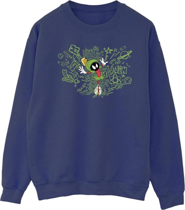 Produktbild Looney Tunes ACME Doodles Marvin Martian Sweatshirt (M)