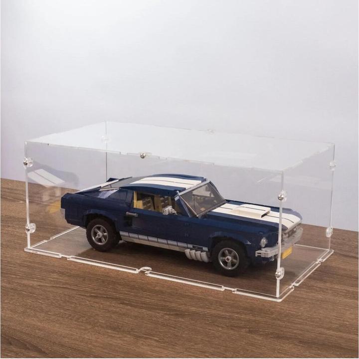 Immagine prodotto iDisplayit Display in acrilico per LEGO® 10265 Ford Mustang (con fondo trasparente, impilabile)
