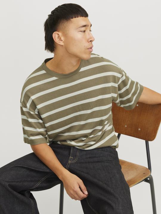 Actual product image Jack & Jones Jjeemil Knit Tee Ss Ln (M)