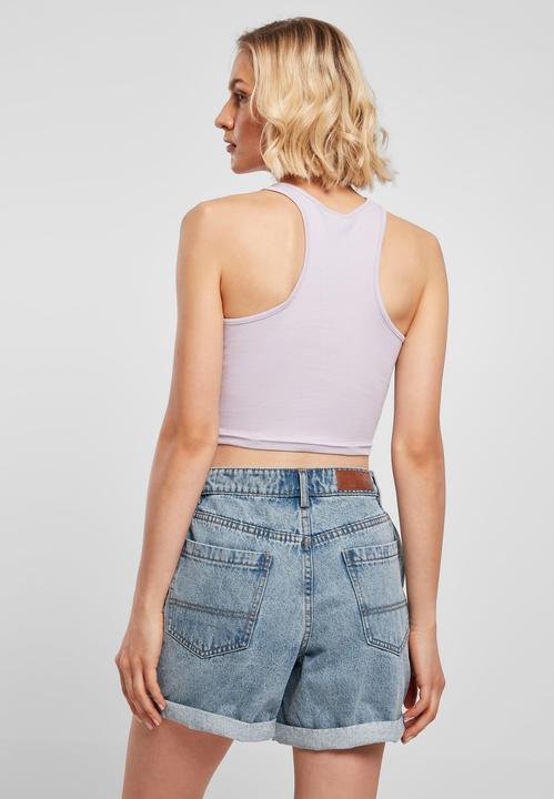 Actual product image Urban Classics Ladies Cropped Rib Top (S)