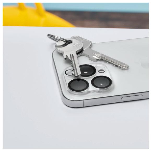 Actual product image Hama Cam Protect (1 Piece, Apple iPhone 15 Pro, Apple iPhone 15 Pro Max)